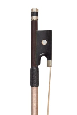 Lot 47 - A Nickel-Mounted Violin Bow, Bazin school, circa 1930