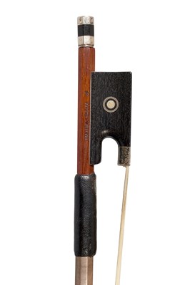 Lot 28 - A Silver-Mounted Violin Bow, Paesold workshop, circa 1970