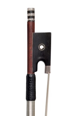 Lot 59 - A Silver-Mounted Violin Bow, workshop of Marc Laberte, circa 1930