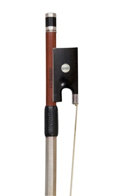 Lot 54 - A Silver-Mounted Violin Bow by Steven Beckley, circa 2000