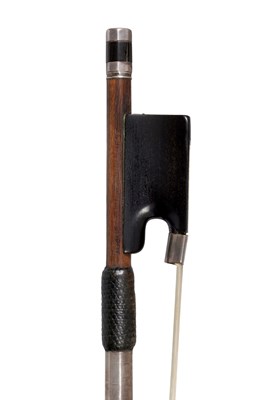 Lot 199 - A Silver-Mounted Viola Bow by August Nürnberger-Süss, circa 1920