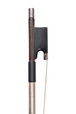 Lot 12 - A Silver-Mounted Violin Bow, Nürnberger school, circa 1920