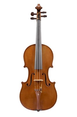 Lot 82 - A Violin, probably by Emile Boulangeot, Lyon, 1923
