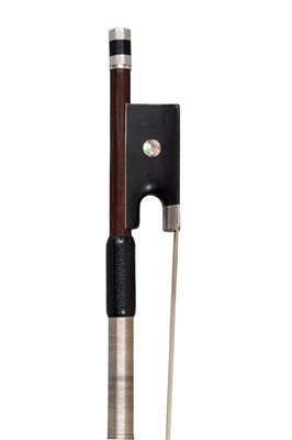 Lot 266 - A Silver-Mounted Violin Bow by Eugène Sartory, circa 1890-1895