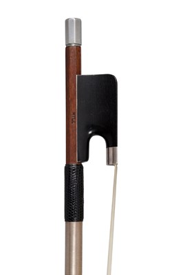 Lot 315 - A Silver-Mounted Cello Bow by Arthur Scarbrow, made for W.E. Hill & Sons, circa 1930