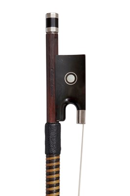 Lot 264 - A Silver & Tortoiseshell-Mounted Violin Bow by W.E. Hill & Sons, circa 1939