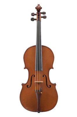 Lot 186 - A Violin by Albert Deblaye, Mirecourt, 1922