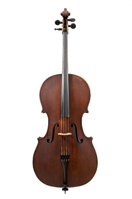Lot 322 - A Cello by Johann Glass, Leipzig, 1905