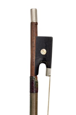 Lot 16 - A Nickel-Mouted Violin Bow, made for Thibouville-Lamy, circa 1890