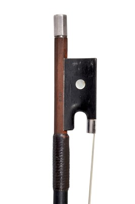 Lot 7 - A Silver-Mounted Violin Bow by W.E. Hill & Sons, circa 1930