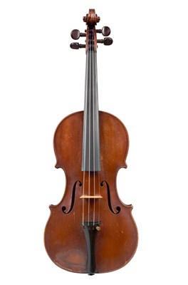 Lot 173 - A Violin by James Briggs, Glasgow, 1921, after Guarneri