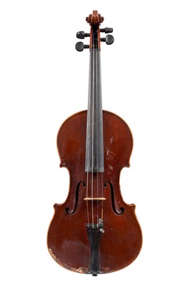 Lot 123 - A Violin, attributed to Riccardo Antoniazzi, Milan, 1887