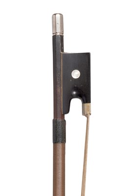 Lot 20 - A Silver-Mounted Violin Bow, circa 1890