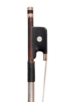 Lot 231 - A Gold-Mounted Cello Bow by Hippolyte Camille Lamy, circa 1920