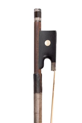 Lot 38 - A Silver-Mounted Violin Bow by Carl Hoyer, circa 1900
